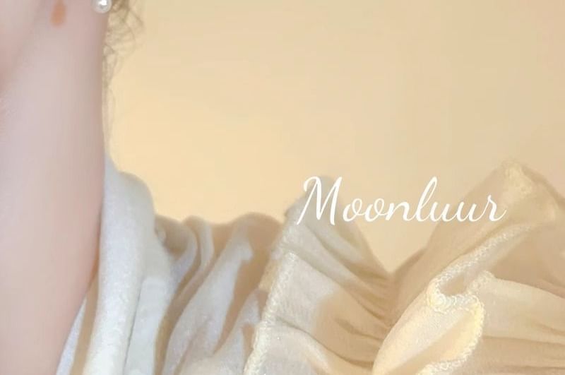 Rhinestone Pearl Faux Alloy Stud Firework Earring