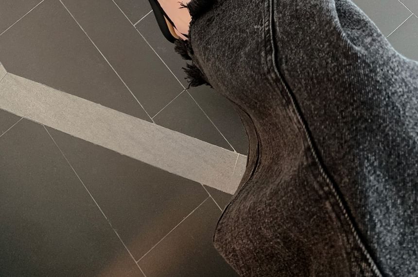 Platform Sandals Knot Slingback