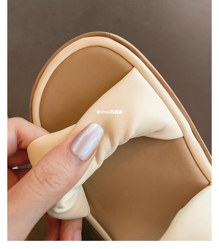 Sandals Slide Double-Strap