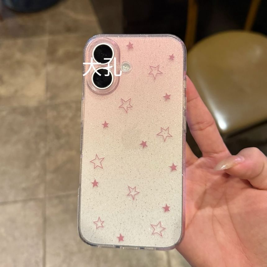 Phone Case Glitter Star