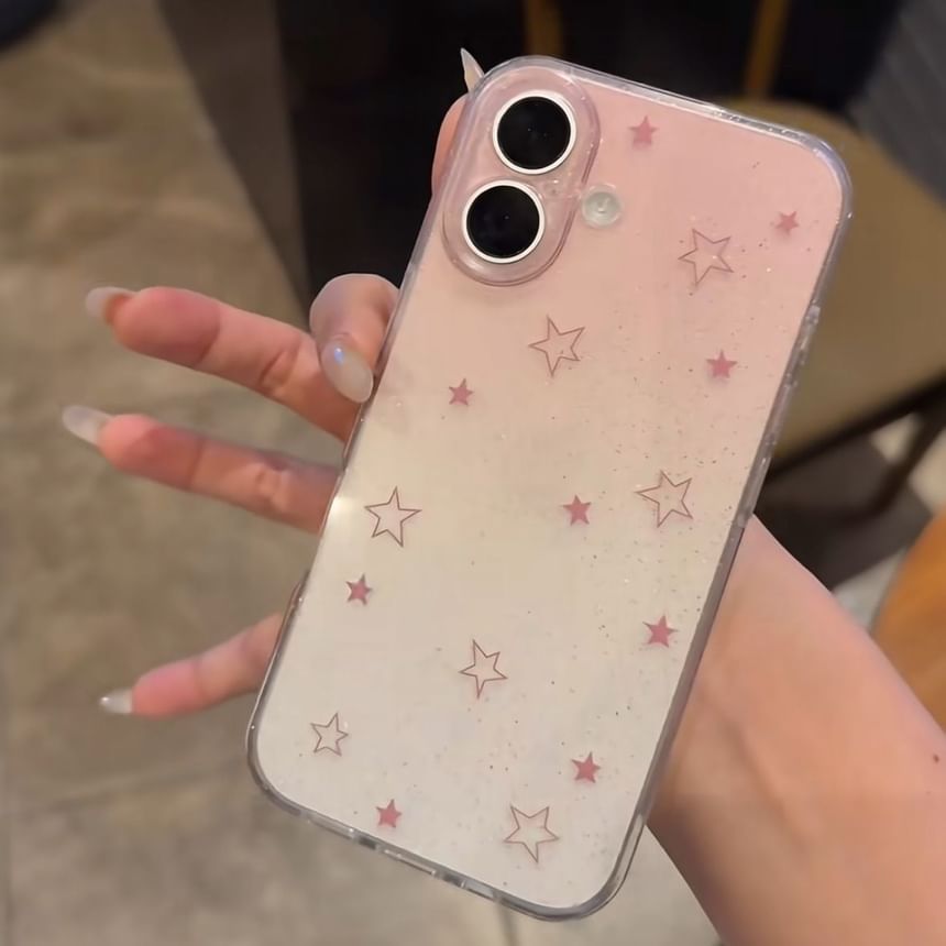 Phone Case Glitter Star