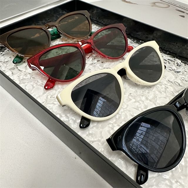 Plain Eye Sunglasses Cat
