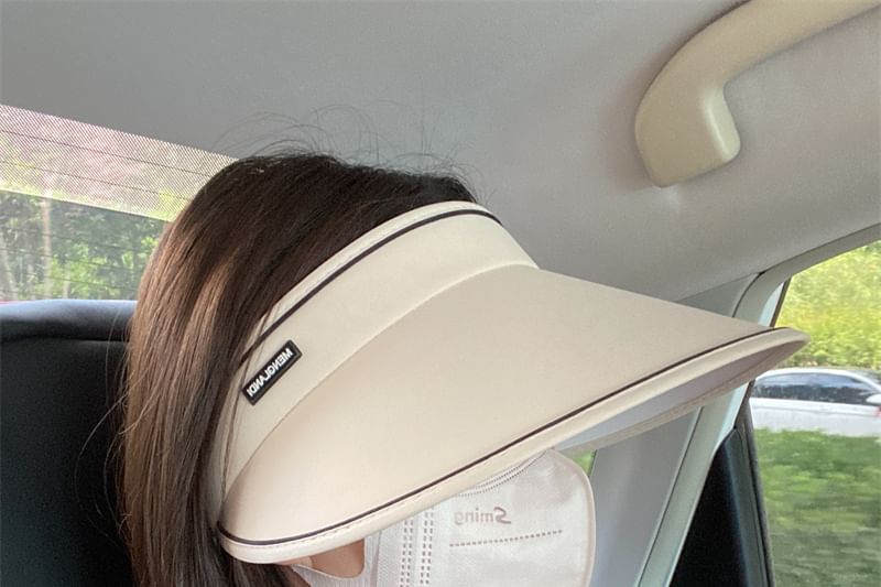 Visor Lettering