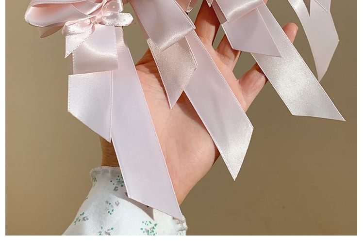 Rabbit Hair / Ear Set Clip Bow