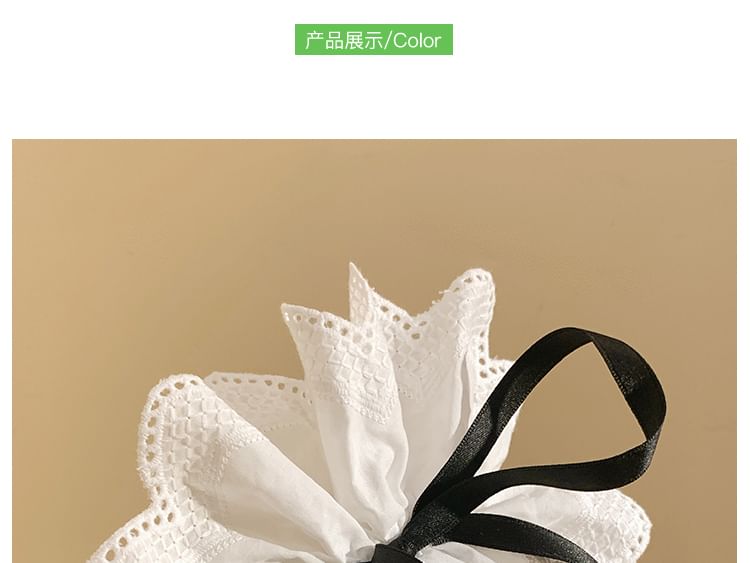 Claw Hair Bow Lace