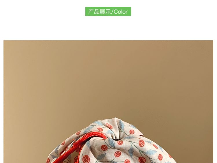 Hair Floral Print Claw Fabric