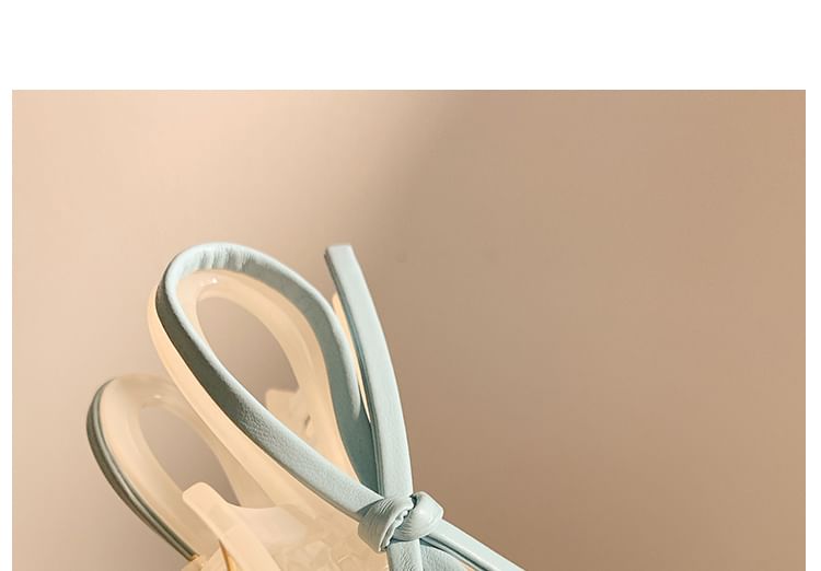 Claw Bow Hair Leather Faux