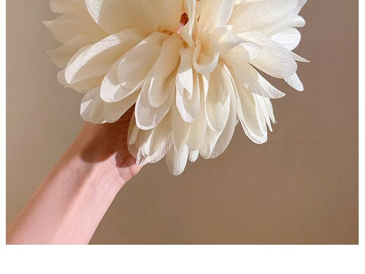 Flower Scrunchie Mesh