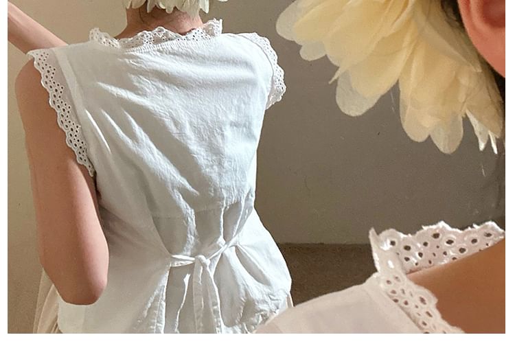 Flower Scrunchie Mesh