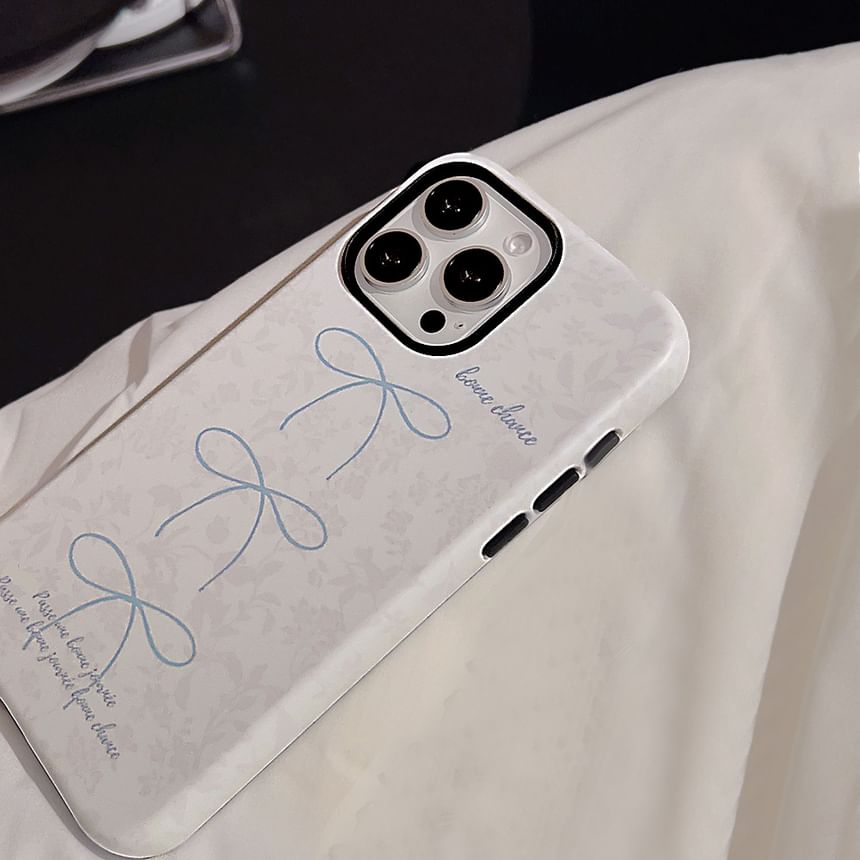 Set Lace Charm Case / Bow Phone