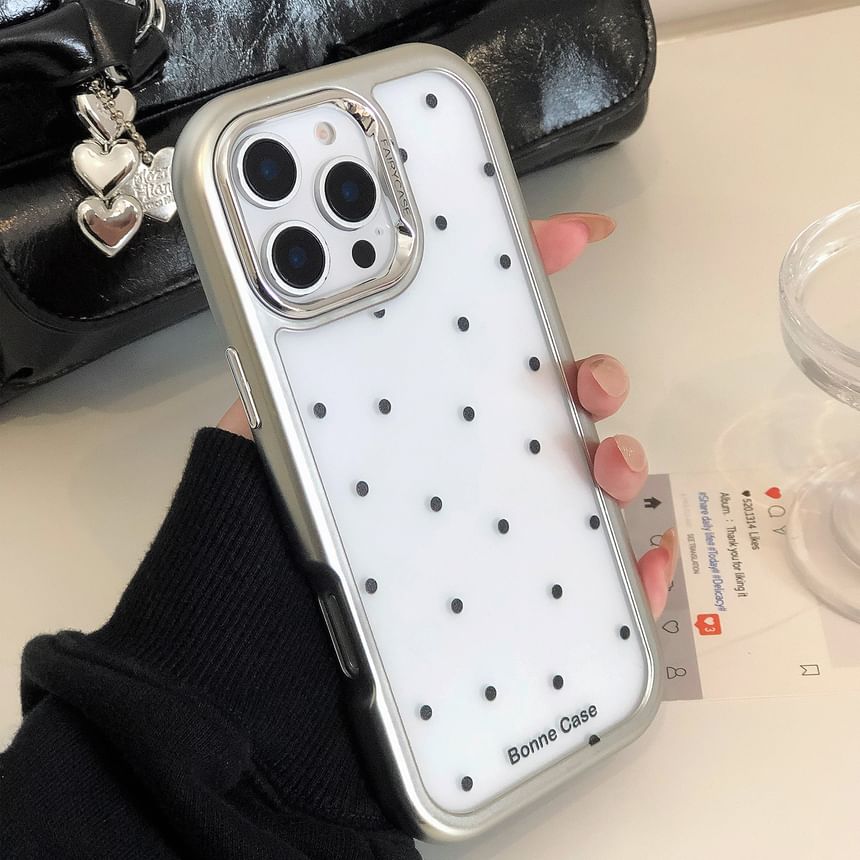 / Phone Case Polka Dot Bow