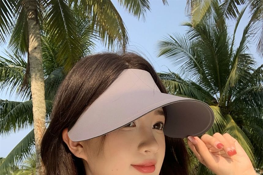 Wide Plain Visor Brim