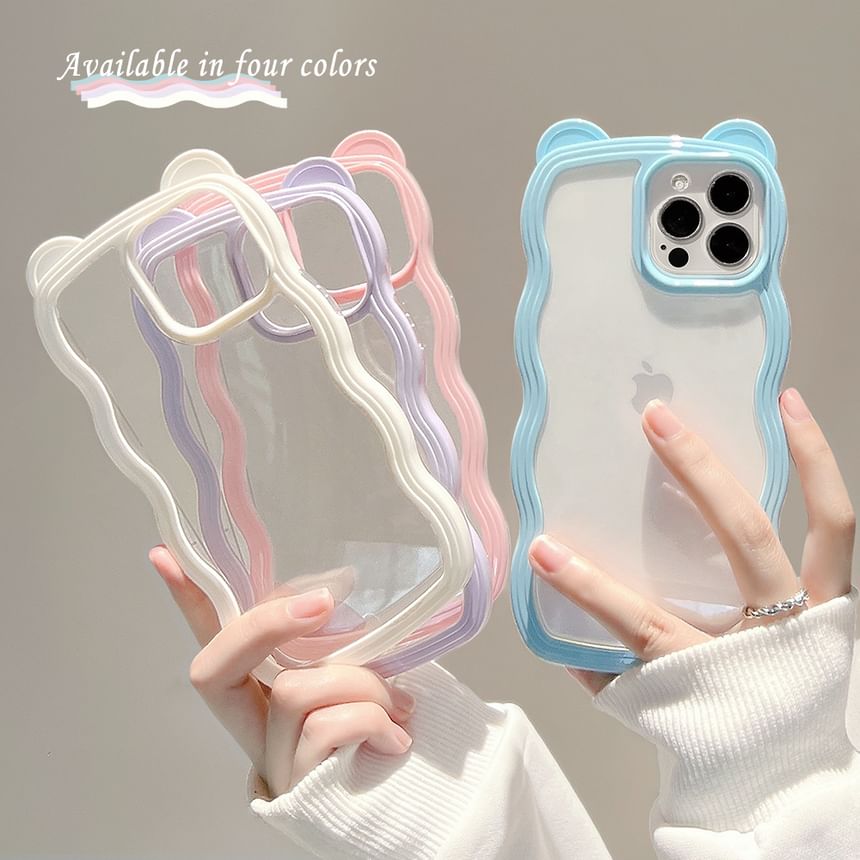 Ear iPhone Bear Transparent Case