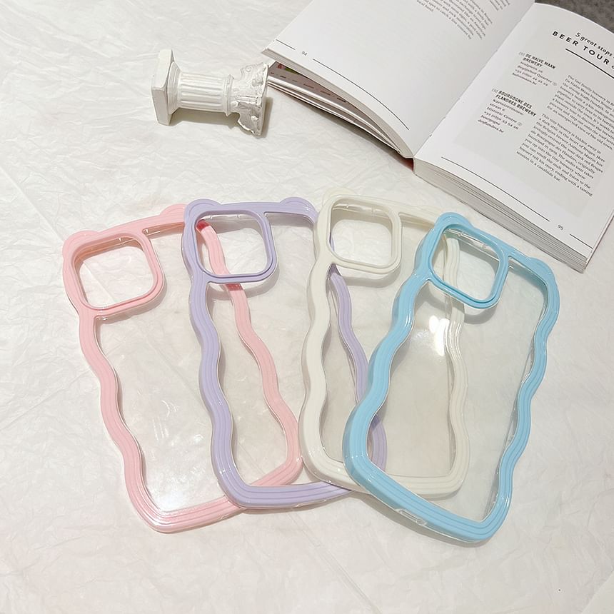 Ear iPhone Bear Transparent Case