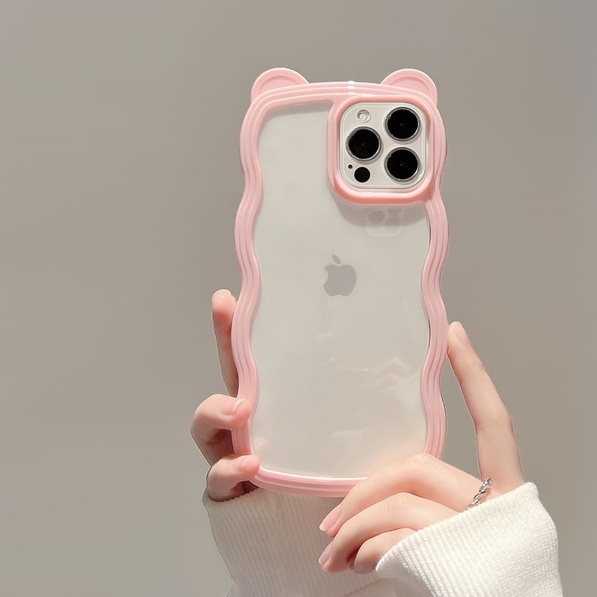 Ear iPhone Bear Transparent Case