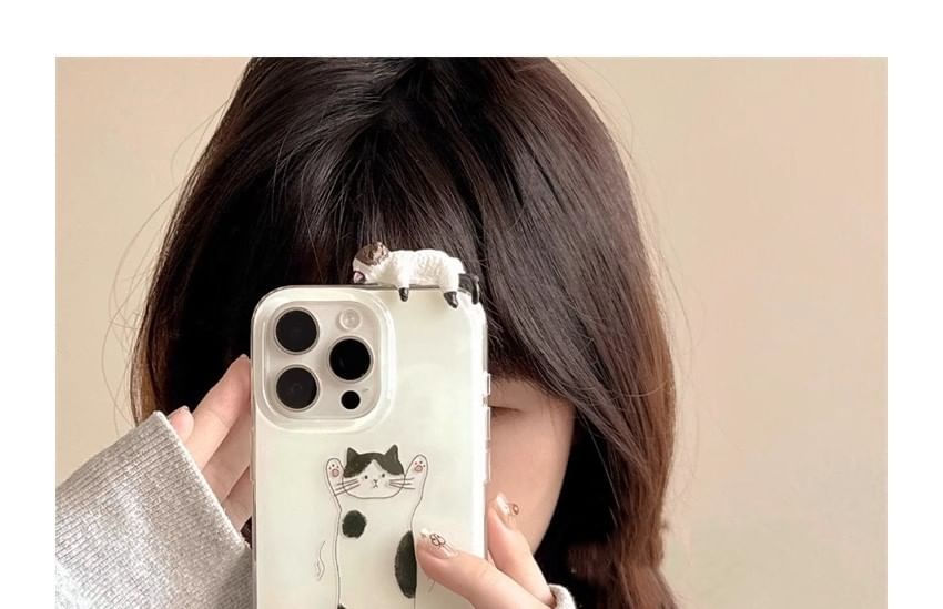 Print iPhone Case Cat