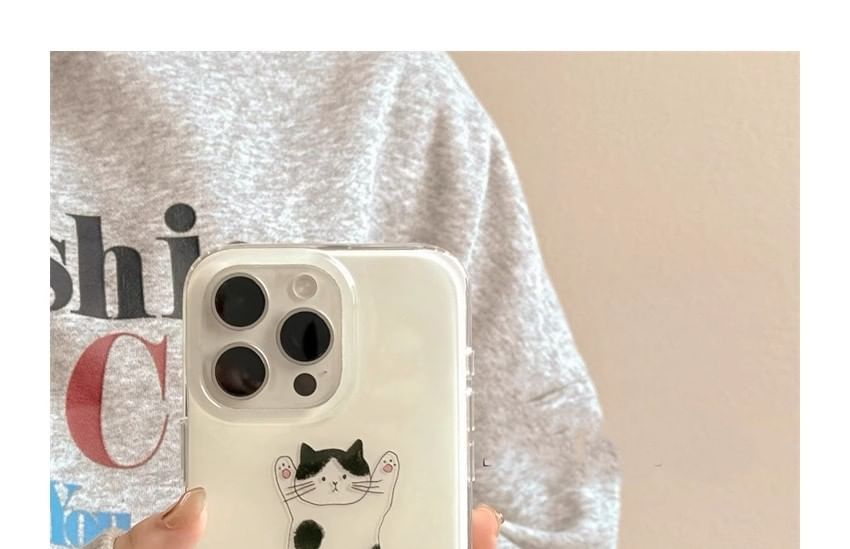 Print iPhone Case Cat