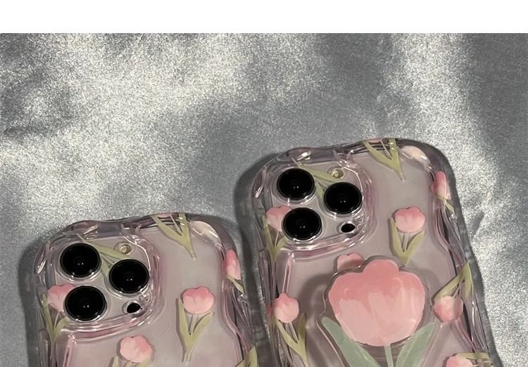 Print Case Stand iPhone / Set Floral