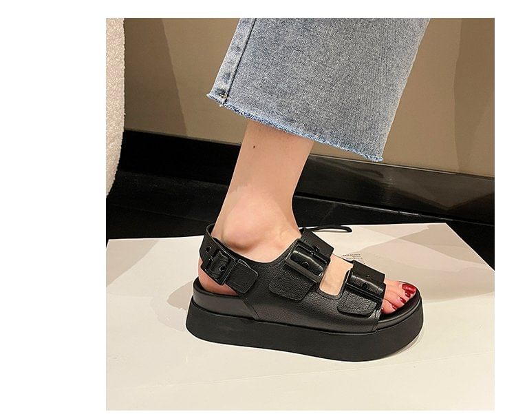 Sandals Platform Buckled
