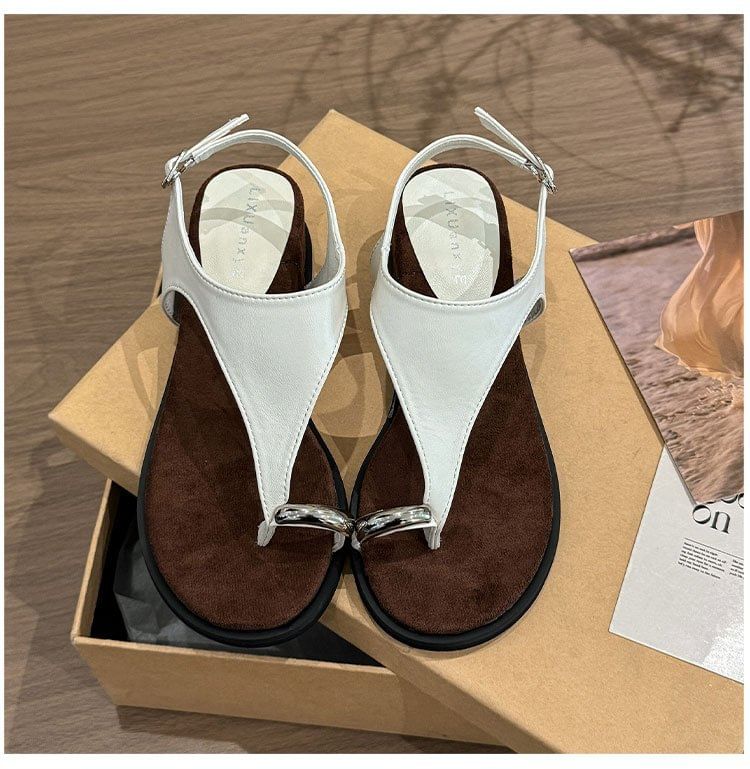 Sandals Loop Toe Wedge