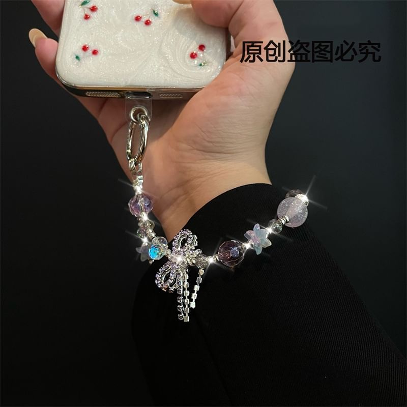 Phone with Pad Bead Lanyard