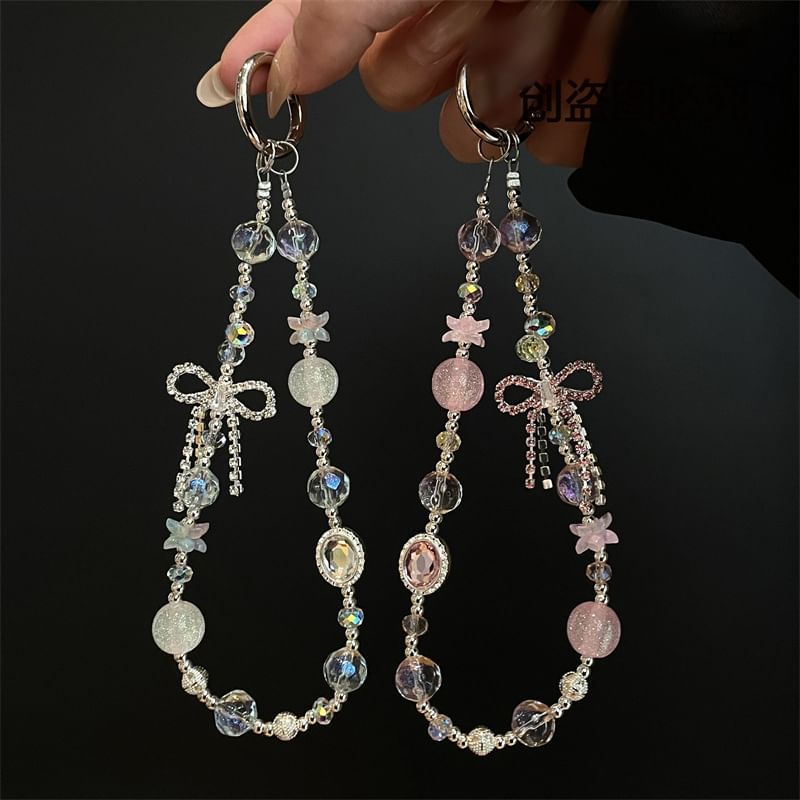 Phone with Pad Bead Lanyard
