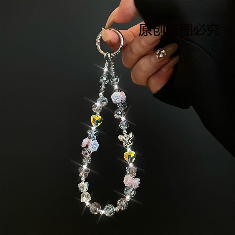 with Flower Pad Lanyard Phone