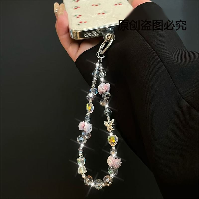 Pad with Phone Flower Lanyard