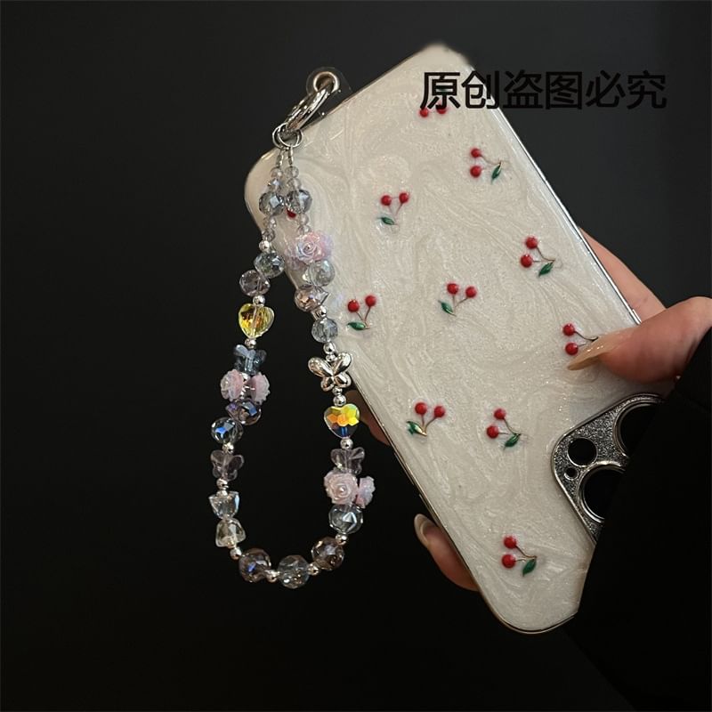 with Flower Pad Lanyard Phone