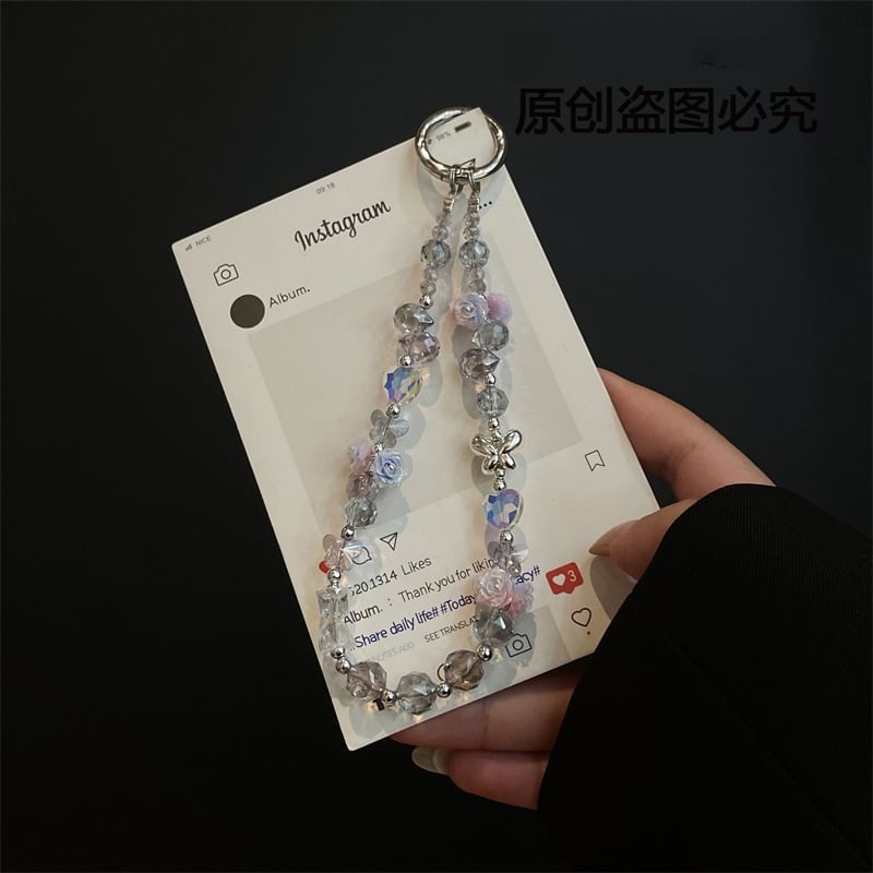 with Flower Pad Lanyard Phone