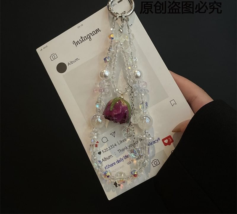 with Lanyard Phone Beaded Pad