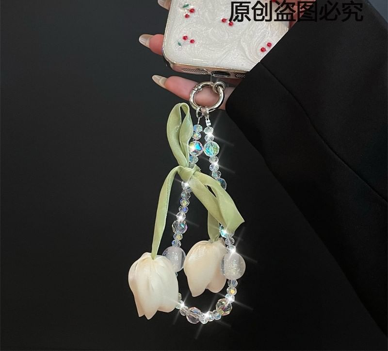 Pad Lanyard Phone Flower with