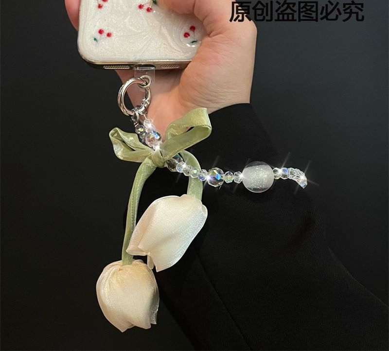 Phone Pad Lanyard Flower with