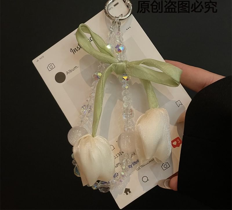 Phone Pad Lanyard Flower with