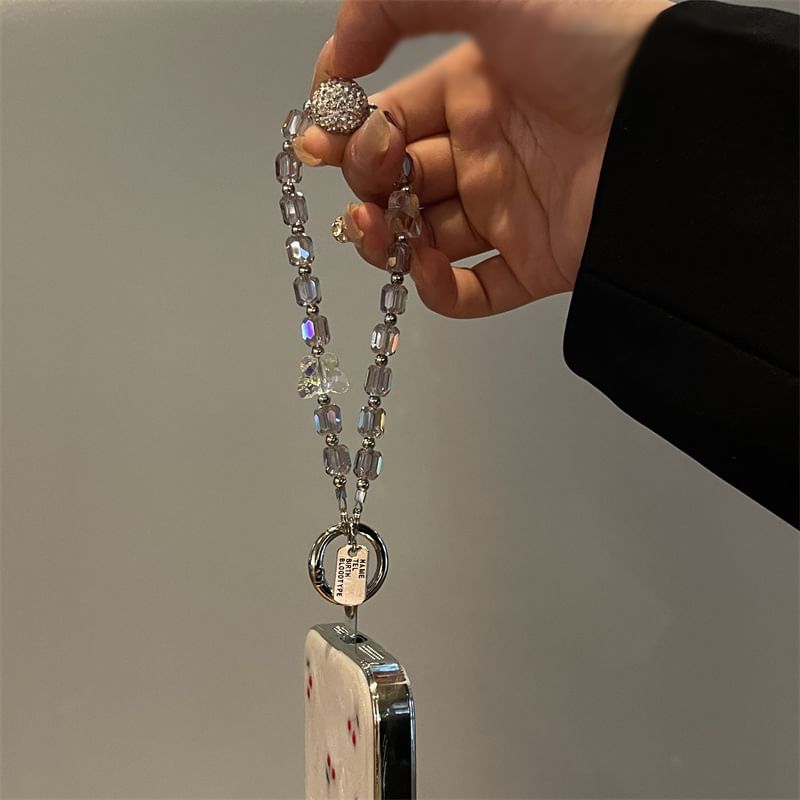 Beaded Butterfly Phone Lanyard
