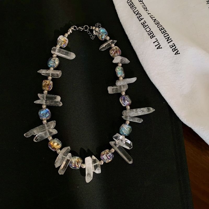 Necklace Crystal Bead Faux