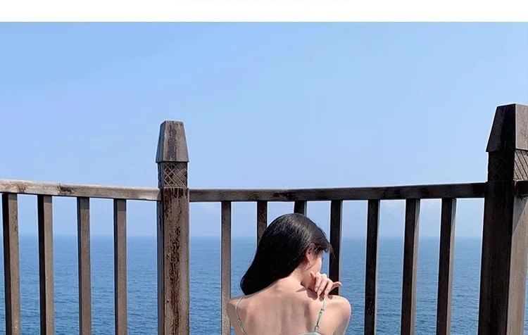 Floral Maxi Strap Spaghetti Accent A-Line Dress