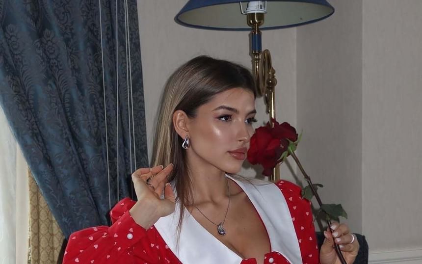 Button-Up A-Line Long-Sleeve Mini Hem Ruffle Contrast Dress Collar