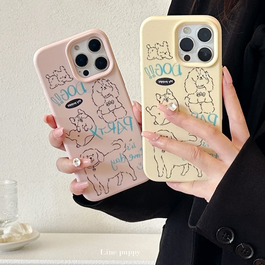 Print Dog Phone Case