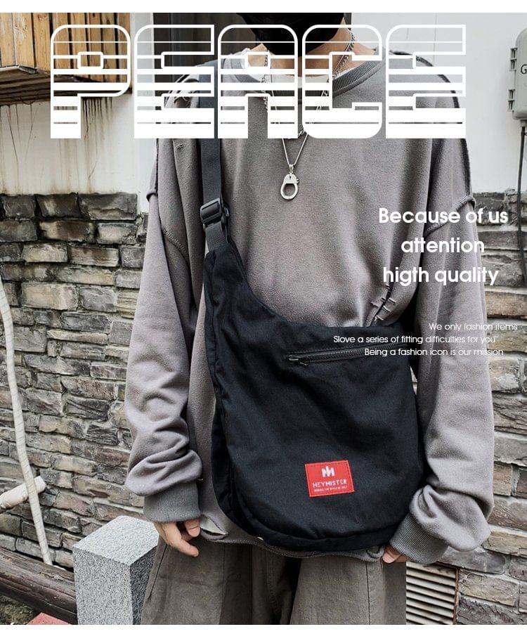 Bag Messenger Lettering Tag