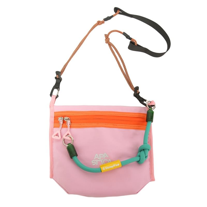 Lettering Bag Strap Crossbody Rope