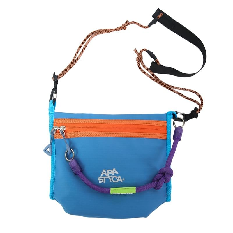 Lettering Bag Strap Crossbody Rope