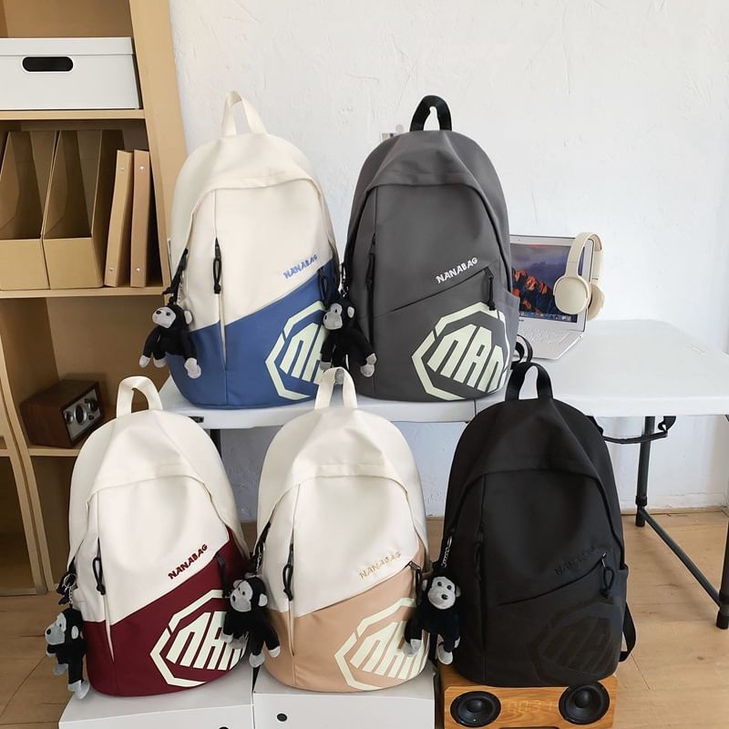 Godzilla Bag Backpack Set Charm / Lettering