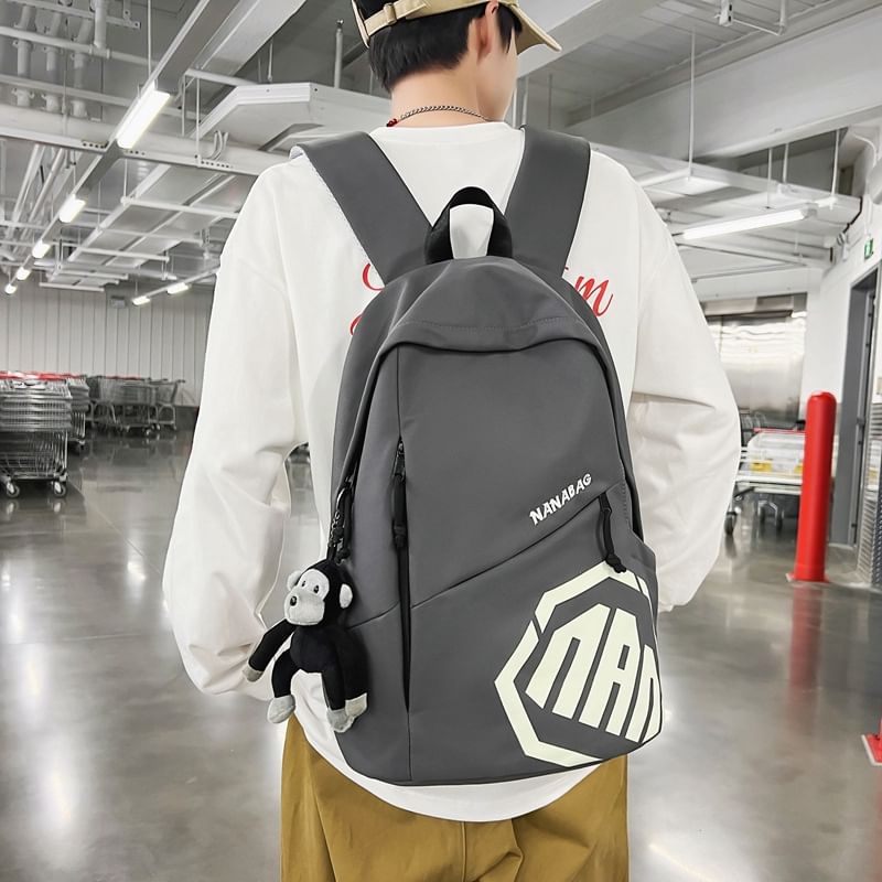 Godzilla Bag Backpack Set Charm / Lettering