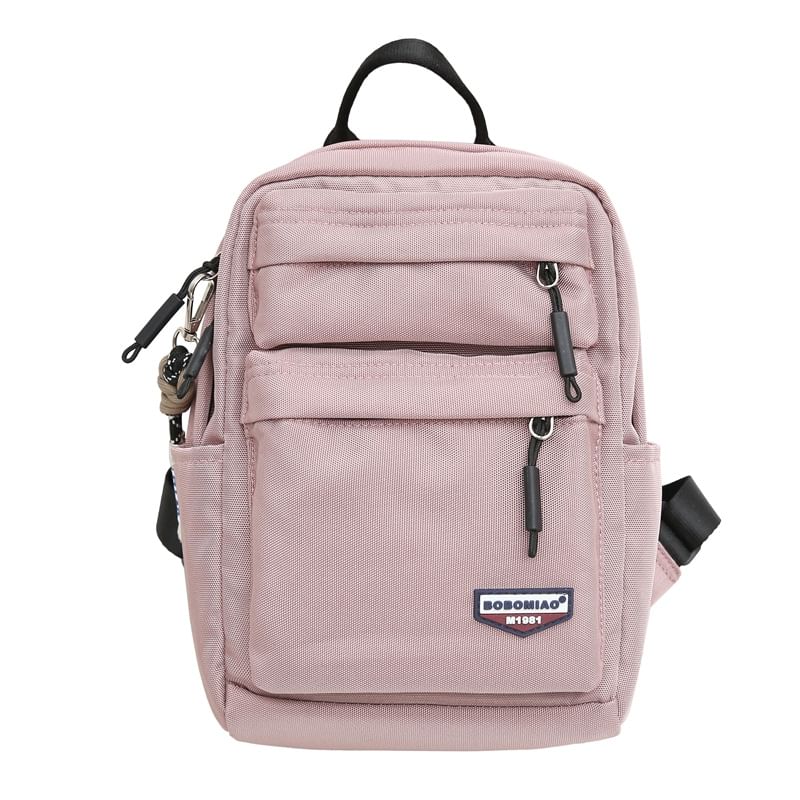 Mini Lettering Backpack