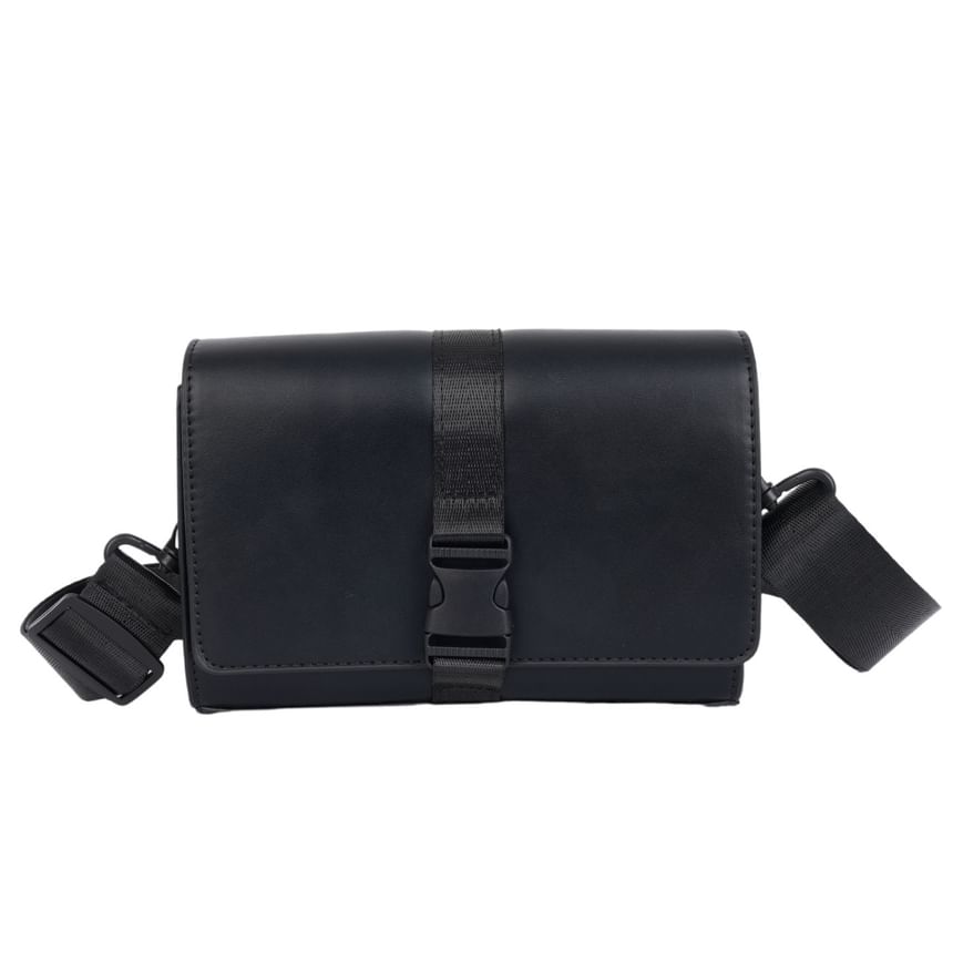 Box Bag Buckled Flap Crossbody