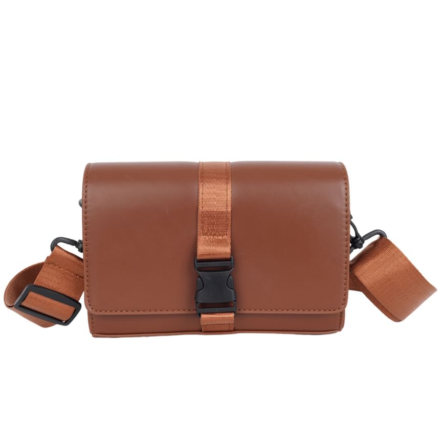 Box Bag Buckled Flap Crossbody