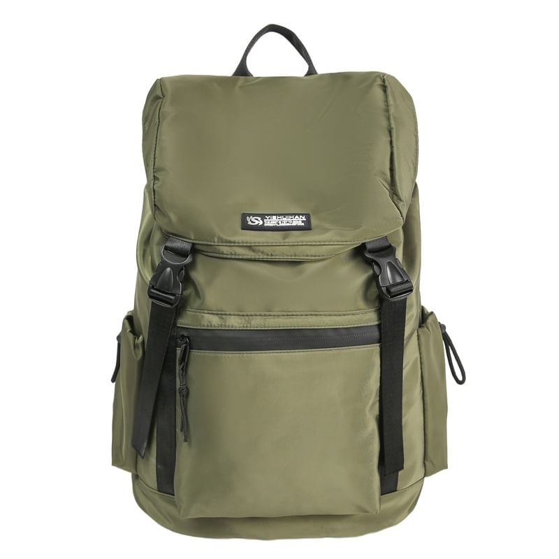 Backpack Flap Lettering Buckled