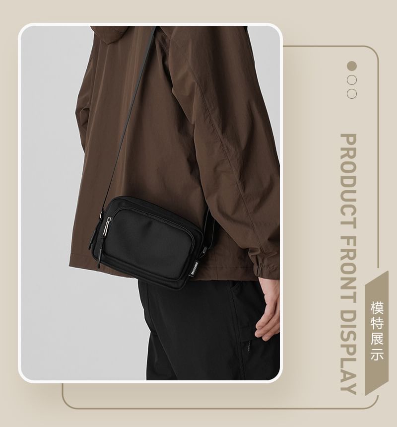 Crossbody Plain Nylon Bag