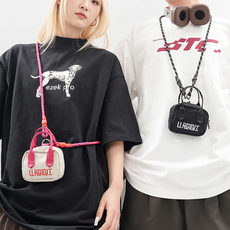 Crossbody Bag Mini Lettering